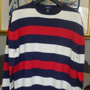 GANT, Nautical Stripe Crewneck Sweater, 3XL